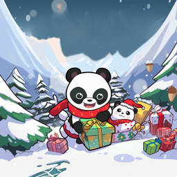 Christmas Panda Run2